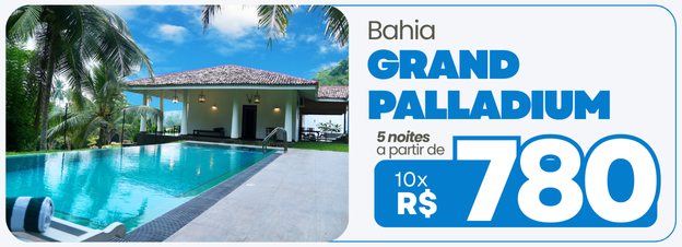Promoção Grand Palladium Imbassai